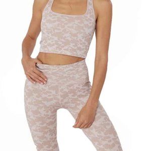 Spiritual Gangster - Athena Jacquard Longline Bra & Legging Set